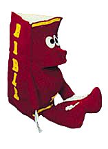 14" Red Bible Glove Puppet